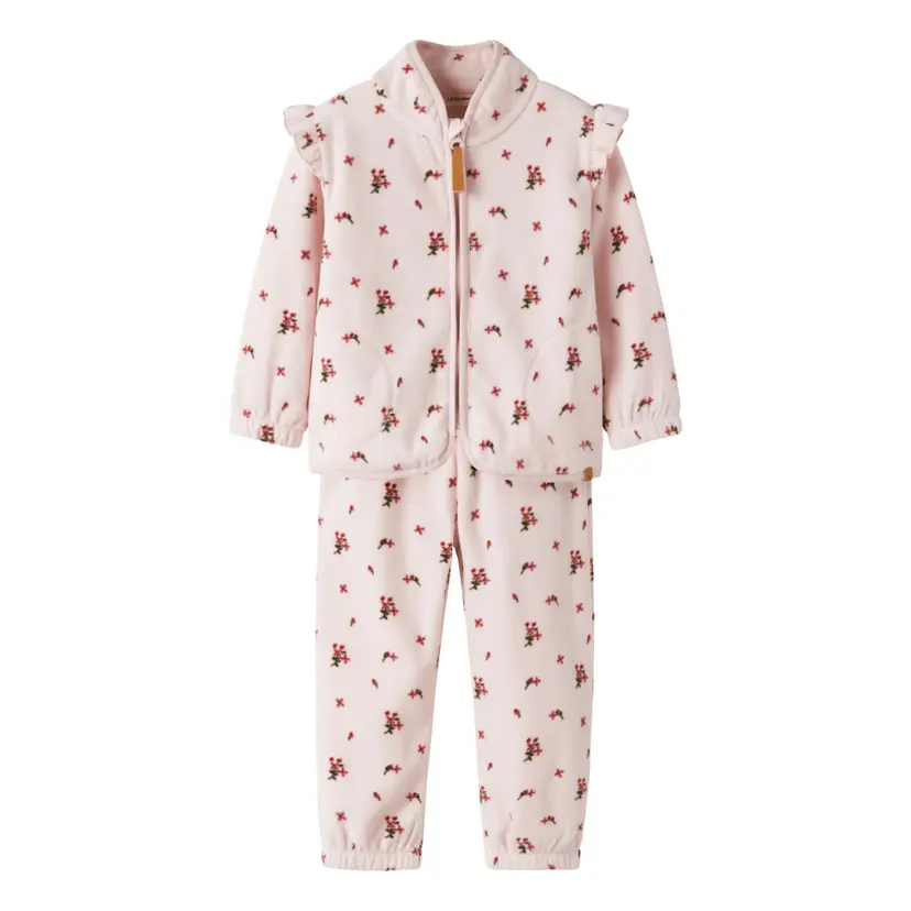 Lil`Atelier Lil' Atelier - Fleece Sett Spektra Hushed Violet Flowers