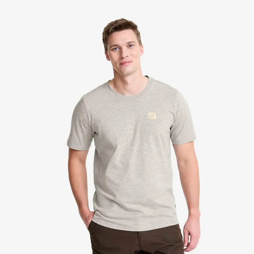 RevolutionRace Easy T-shirt Herre Grey Melange