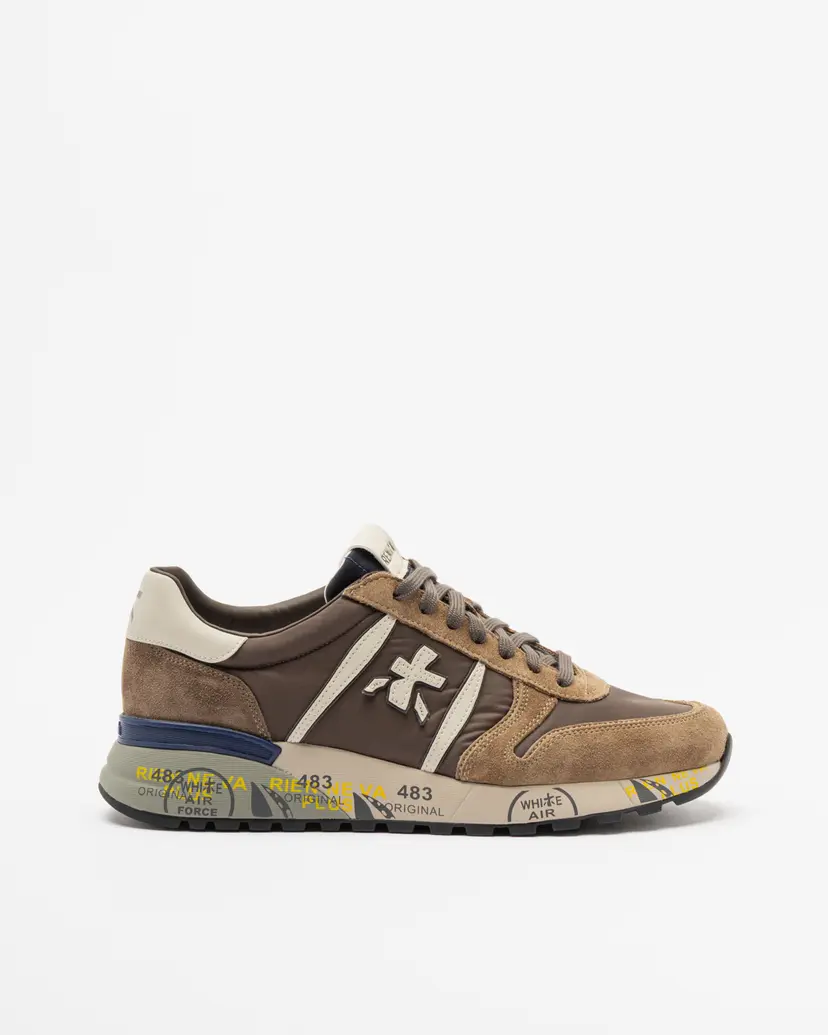 Premiata Premiata LANDER 7704 Brown Sneakers