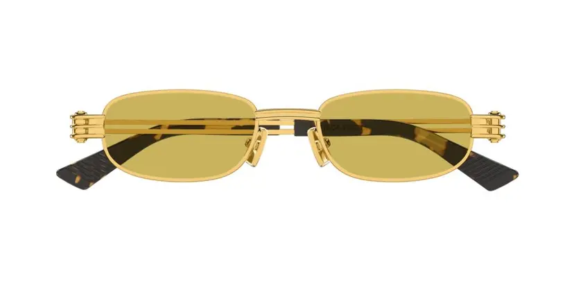 Bottega Veneta BV1381S solbriller, gull
