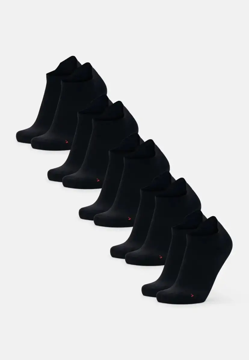 DANISH ENDURANCE DANISH ENDURANCE CLASSIC SPORTS LOW-CUT STRØMPER, Sort, 35-38