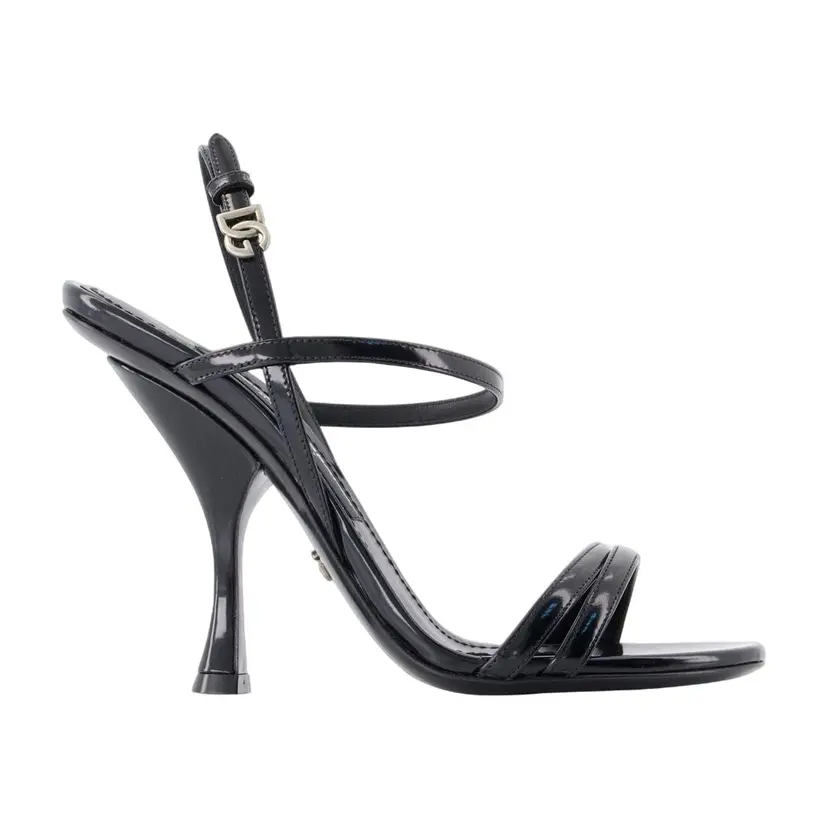 Dolce & Gabbana Dolce & Gabbana Høyhælte sandaler – Svart