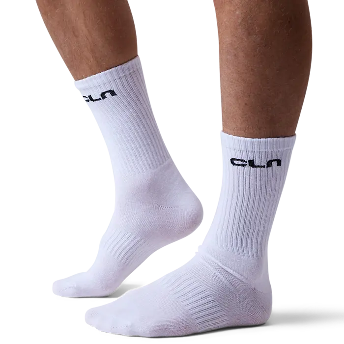 CLN ATHLETICS Team Sock, White