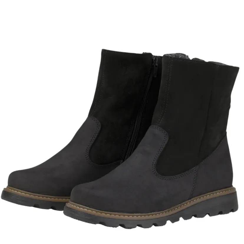 Pomar Pomar W's Pello GTX Winter Boot Nubuk/Suede Black