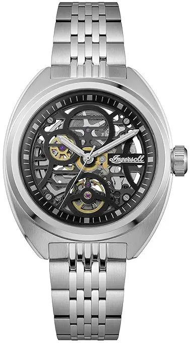 Ingersoll Ingersoll Herreklokke I16901 The Wrangler Sort/Stål Ø44 mm