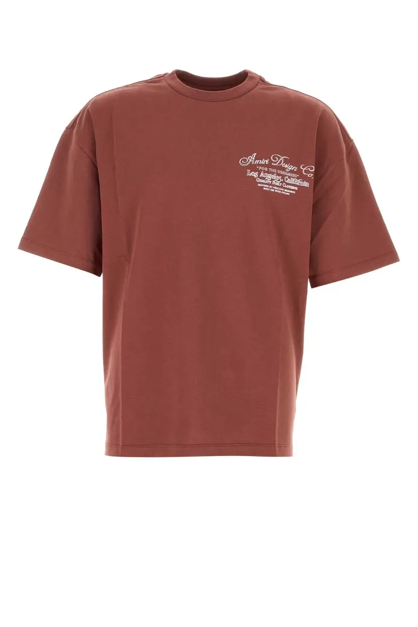 Amiri Amiri T-skjorter – Rød
