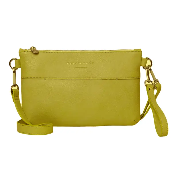 Rosemunde Rosemunde Combi Clutch Dark Avokado/Silver