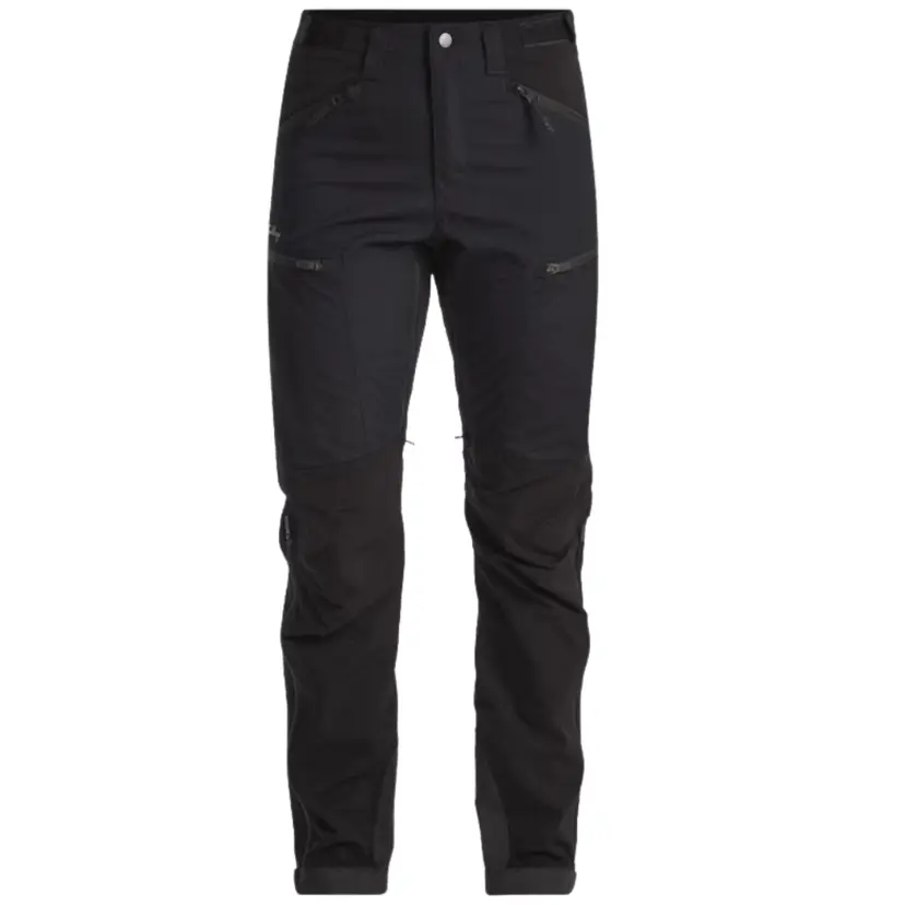 Lundhags Lundhags Makke High Waist Curved Pants Short Dame Svart