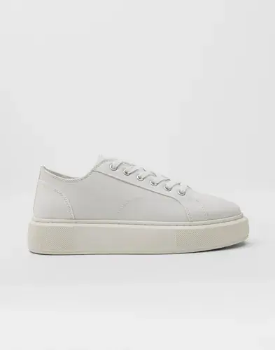 Jack & Jones Jack & Jones Jfwaspire Canvas Sneaker Lave sneakers Hvit