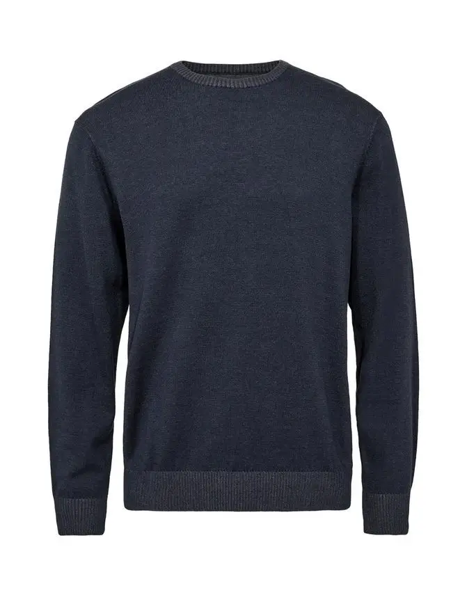 Black Blue O-neck regular fit
