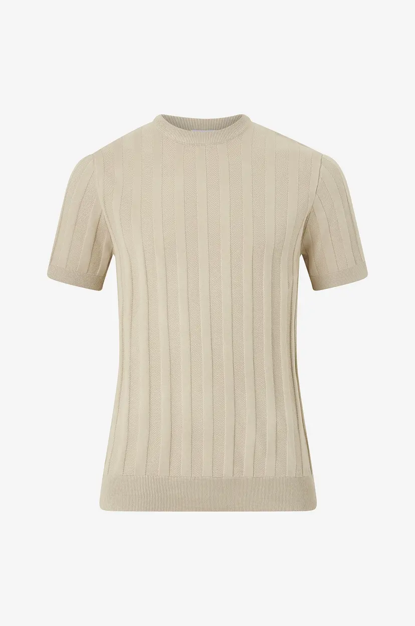 Lindbergh Genser Knitted Crew Neck - Natur