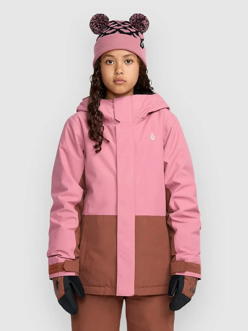 Volcom Volcom Sass'N'Frass Ins Kids Jakke rosa