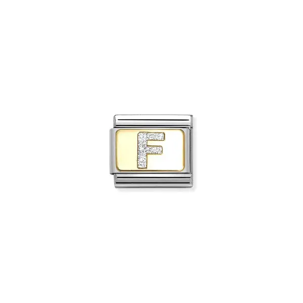 Nomination Glitter Letter F
