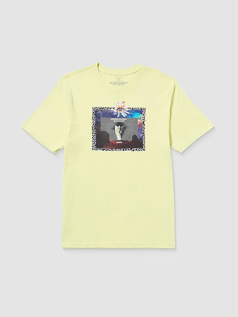 Volcom Volcom Eyecansee T-skjorte gul
