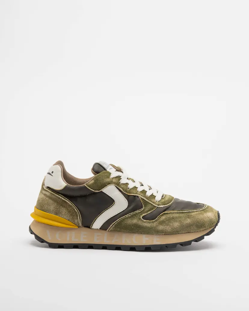 Voile Blanche Voile Blanche PARIS RACE MAN Green Sneakers