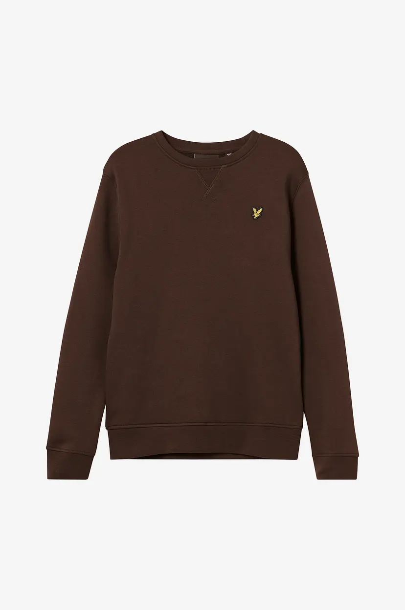 Lyle & Scott Collegegenser Crew Neck Sweatshirt - Brun
