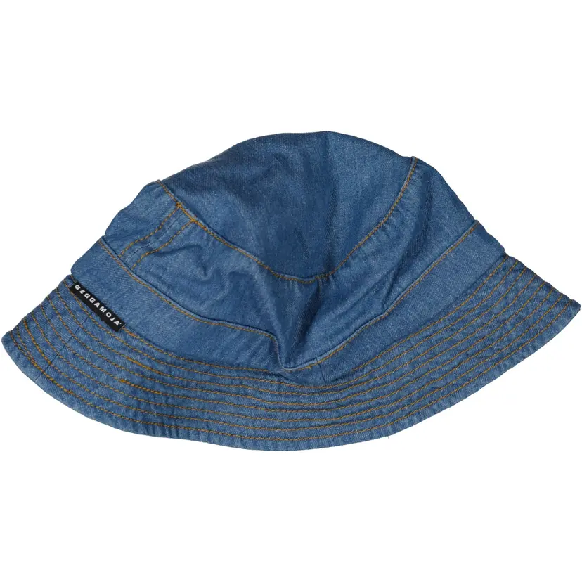 Geggamoja Fiskarhatt Denimblå - 2-6 år