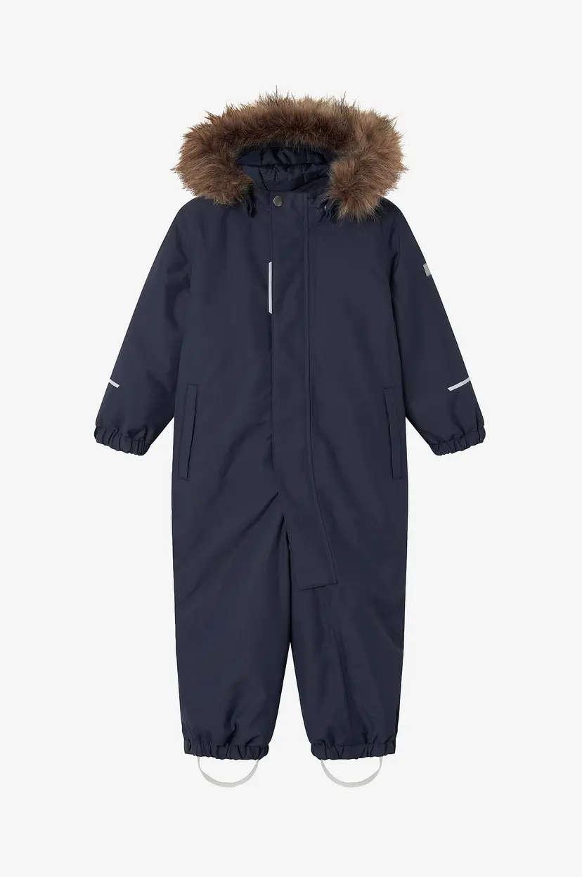 NAME IT Vinter-overall nmnSnow10 Suit Solid FO - Blå