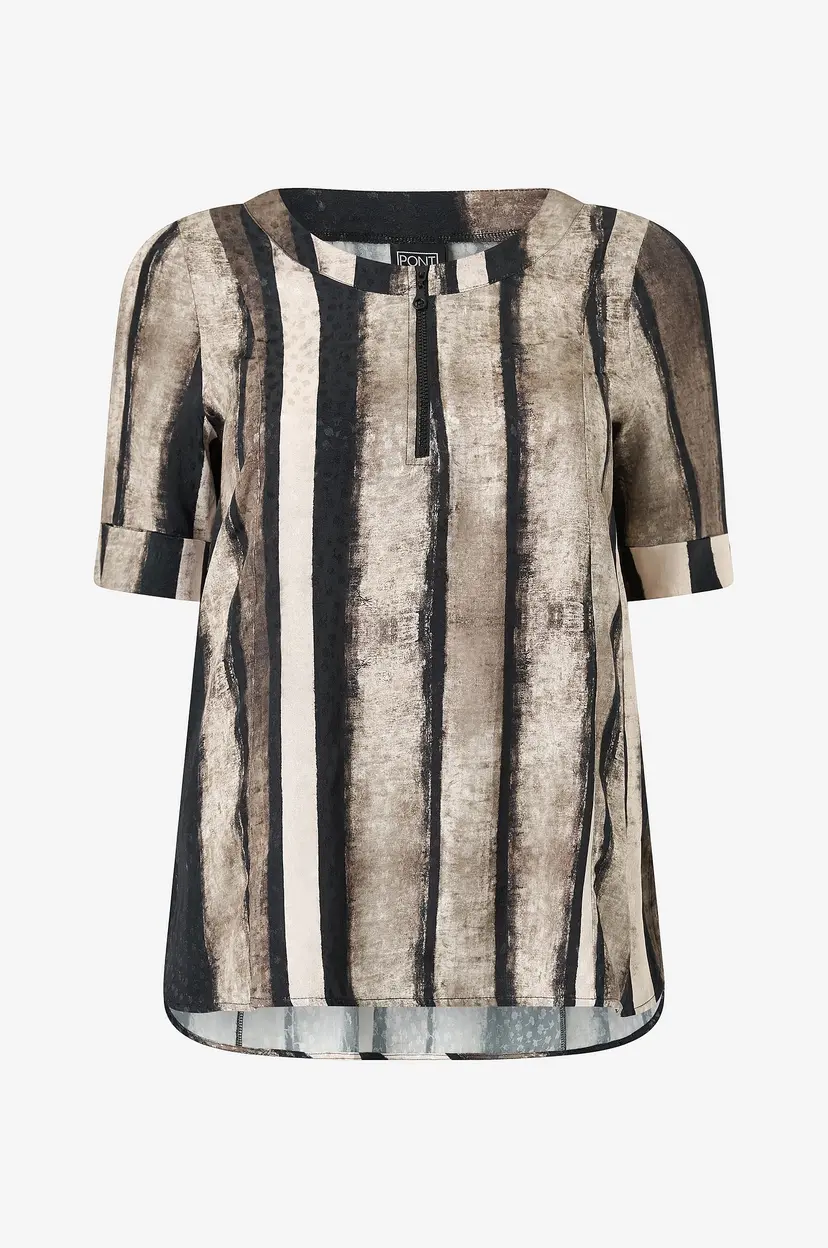 Pont Neuf Bluse Top - Brun