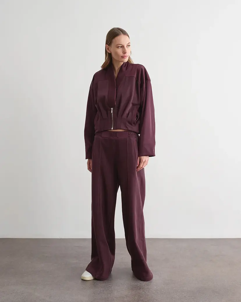 Jijil Jijil JPI25GI078 Burgundy Jacket