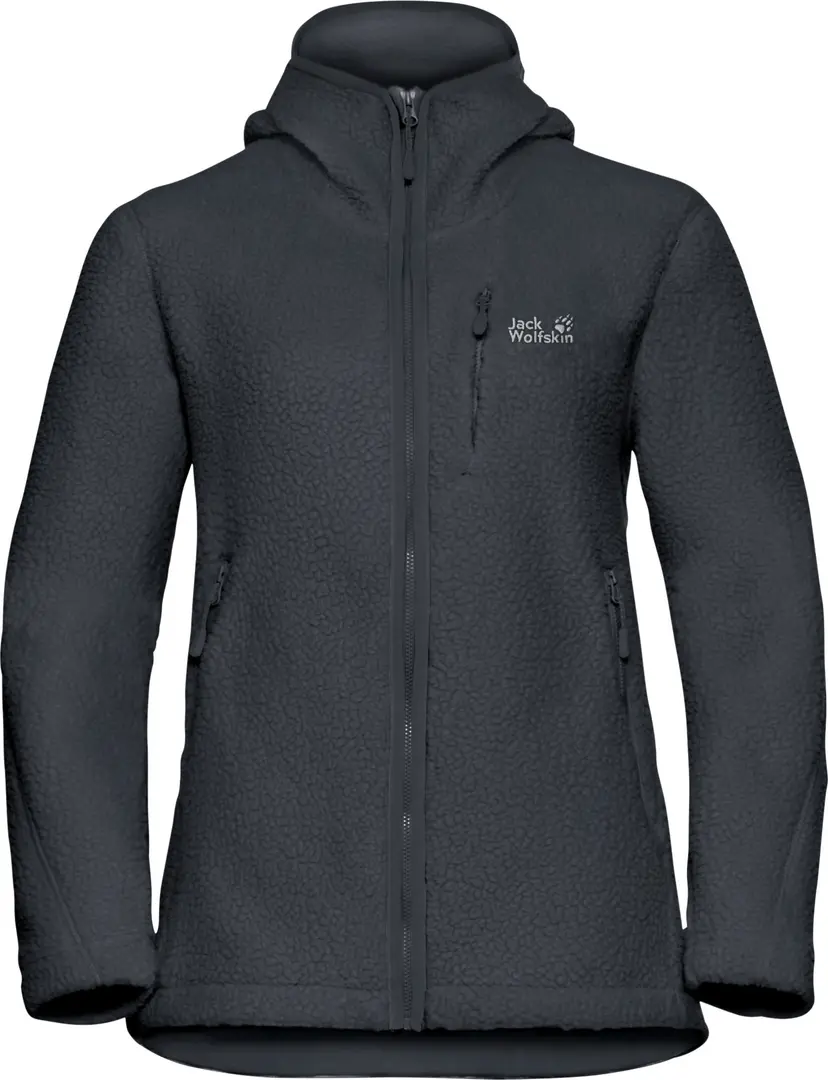 Jack Wolfskin Jack Wolfskin Women's Cradle Mountain Pile Full Zip Phantom