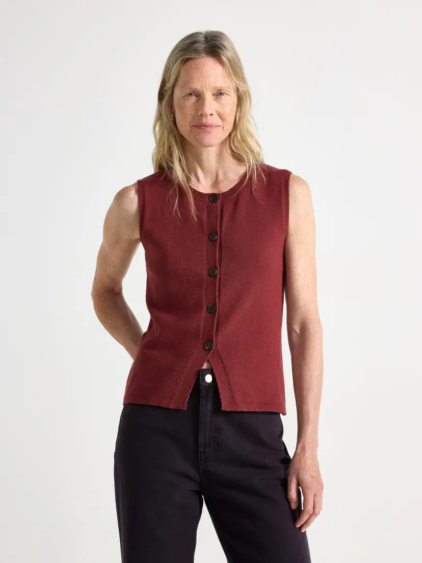 Lindex Strikket vest