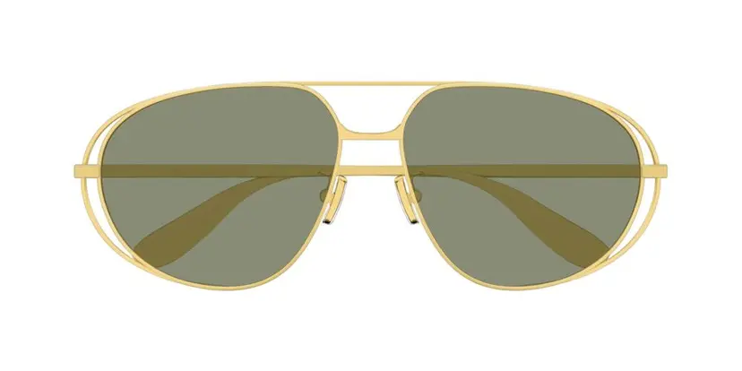 Bottega Veneta BV1344S solbriller, gull