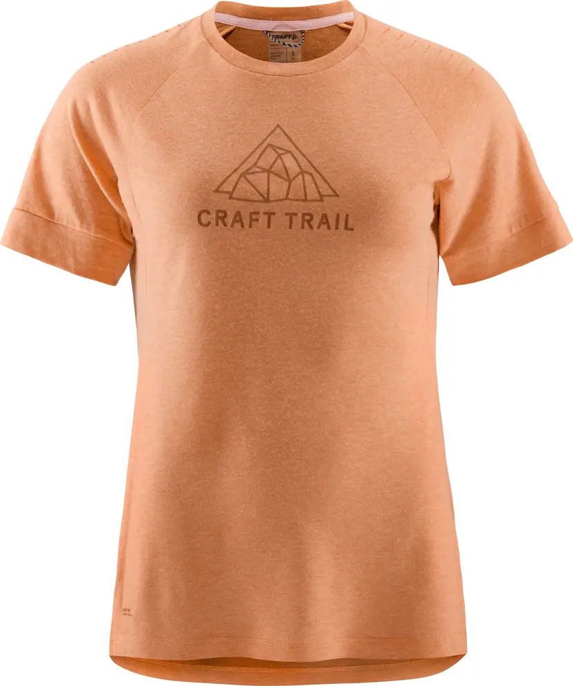 Craft Craft Women's Advance Trail Wool Short Sleeve Tee Cliff Melange