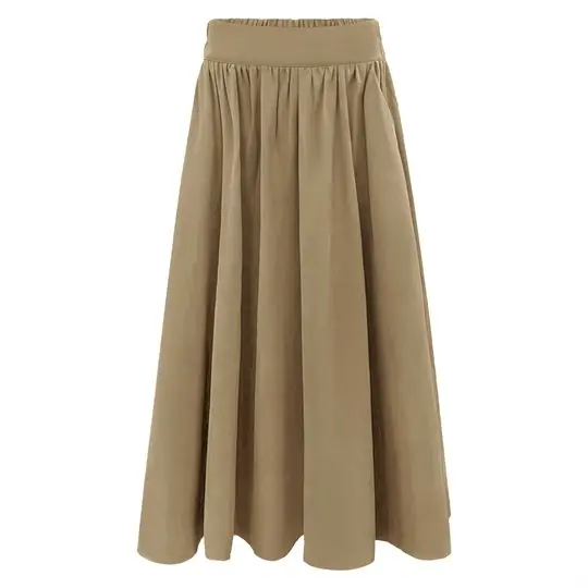 Liberté essentiel Liberté - Frede Long Skirt - Light Brown