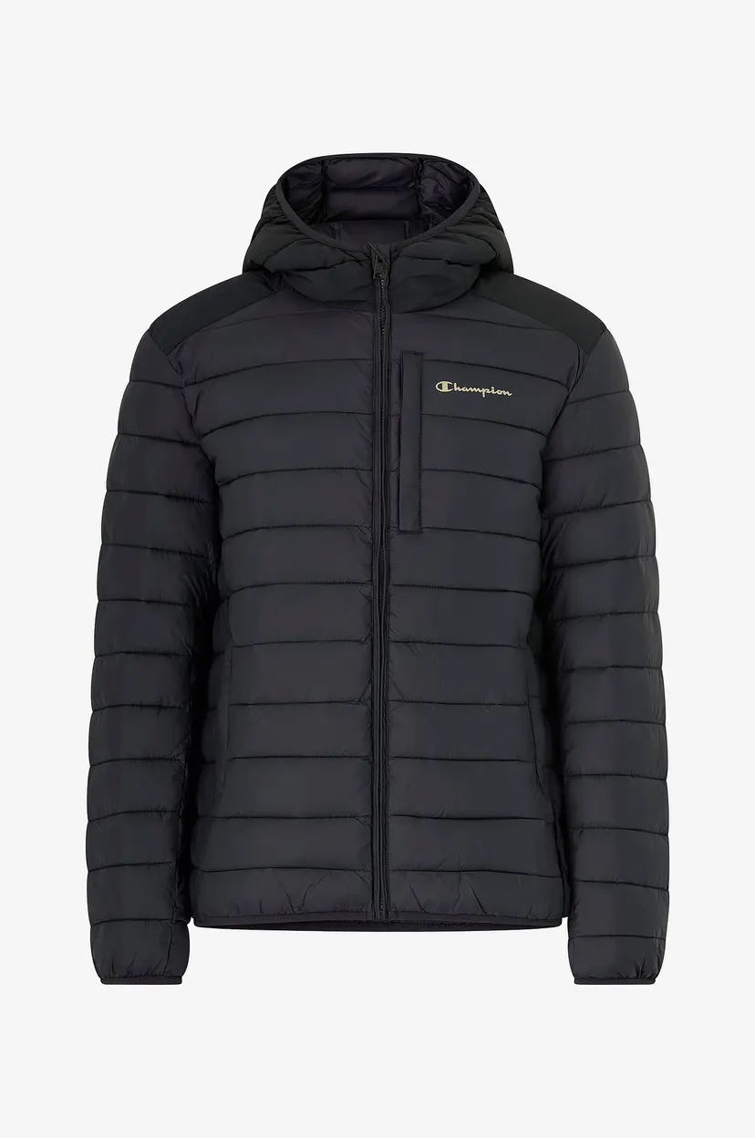 Champion Jakke Hooded - Svart