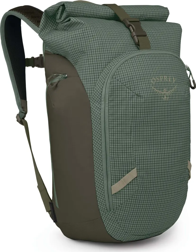 Osprey Osprey Transporter Roll Top Pack Pine Leaf/Earl Grey
