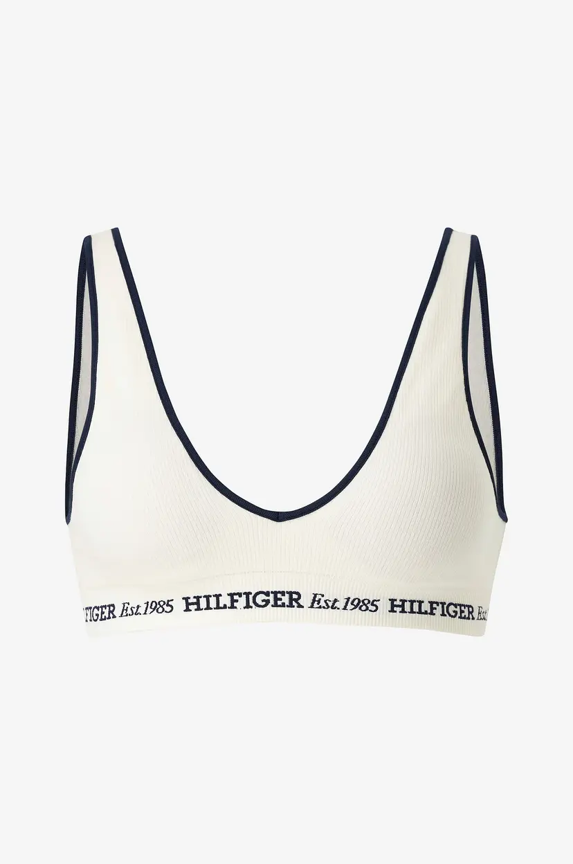 Tommy Hilfiger Bh-topp RP Triangle - Hvit