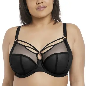 Elomi Elomi BH Sachi Plunge Bra Svart E 100 Dame