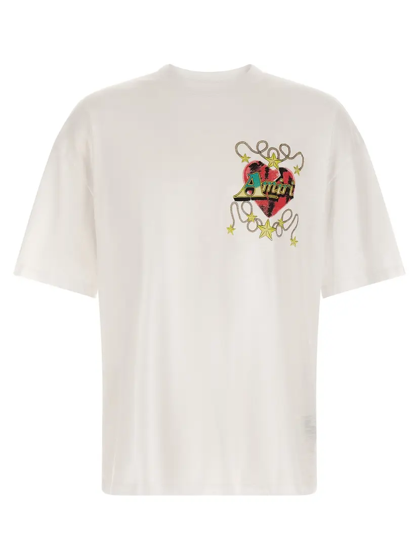 Amiri Amiri T-skjorter – Hvit