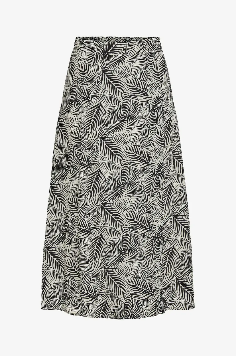 Vila Omslagsskjørt viLimia Kiw H/W Midi Skirt - Svart