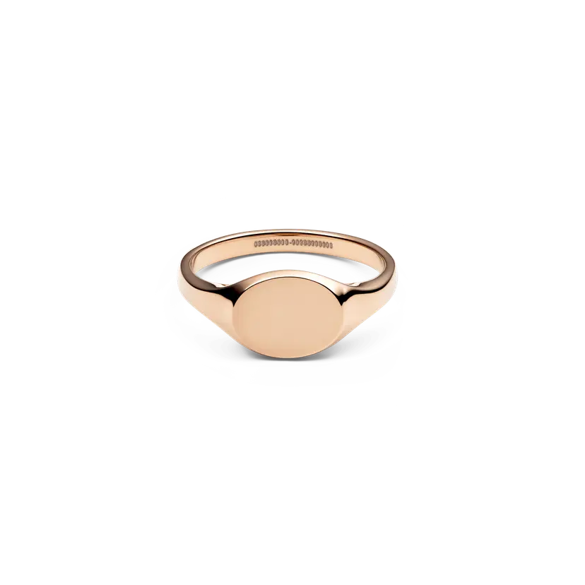 Daniel Wellington Rose Gold Ring Classic Mini Signet | DW