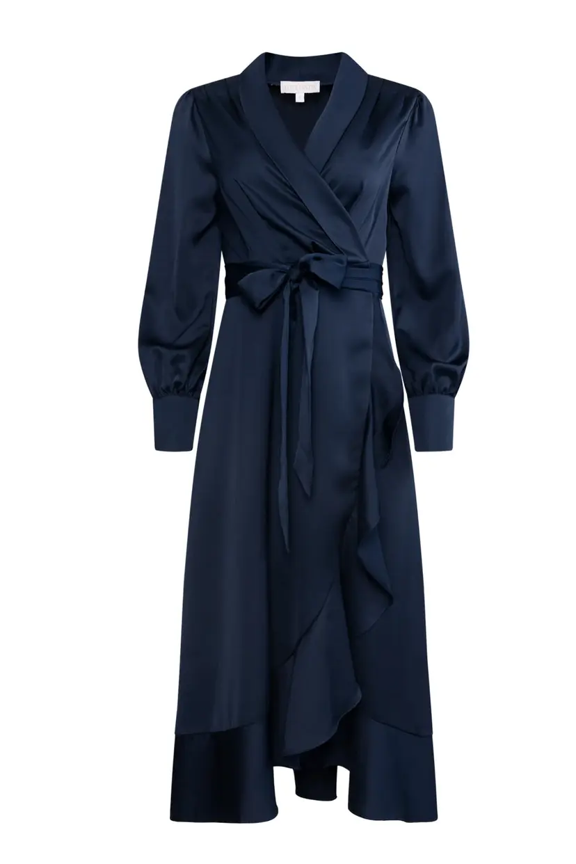 Love Lolina Iza Midi Dress Blue - XS