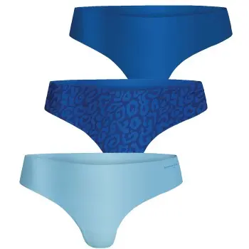 Björn Borg Björn Borg Truser 3P Performance Thong 1739 Blå/Lysblå Dame