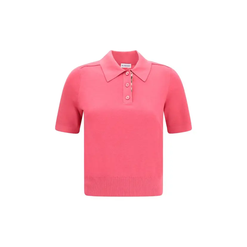 Burberry Burberry Poloskjorter – Rosa