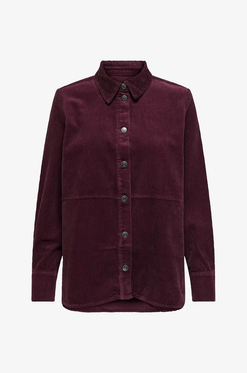 JDY Manchester-skjorte Jdyshiraz L/S Long Shirt Pnt - Rød
