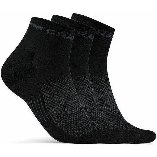Craft Craft Core Dry Mid Sock 3-Pack Black