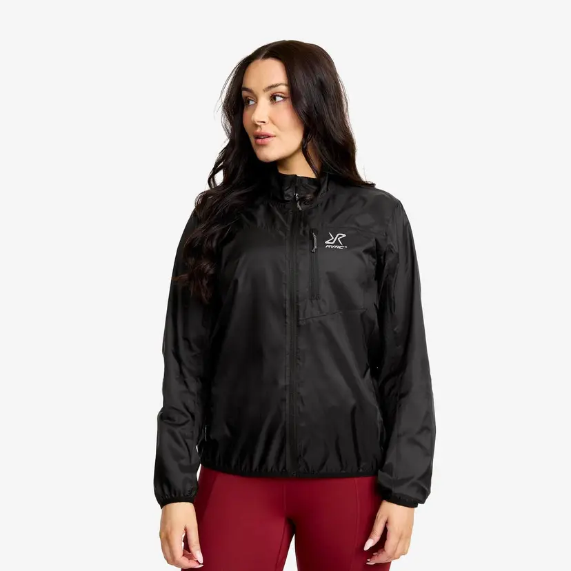 RevolutionRace Unit Light Windbreaker Dame Black