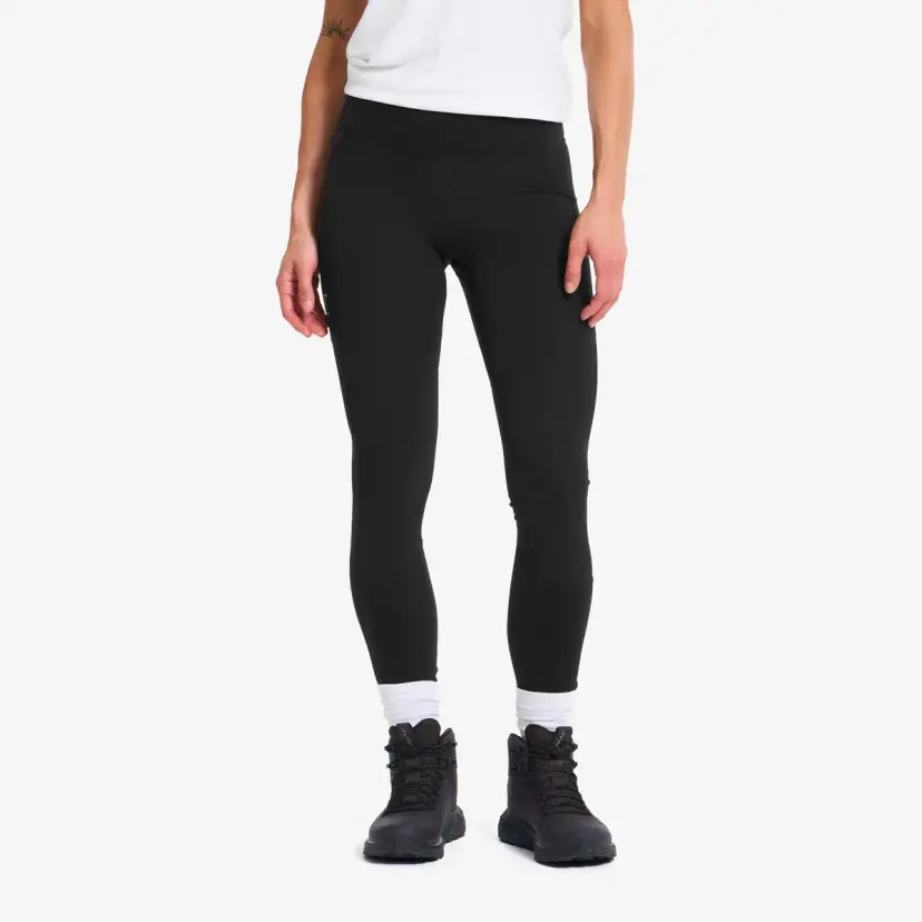 RevolutionRace Summit Wind Hiking Pocket Leggings Dame Black