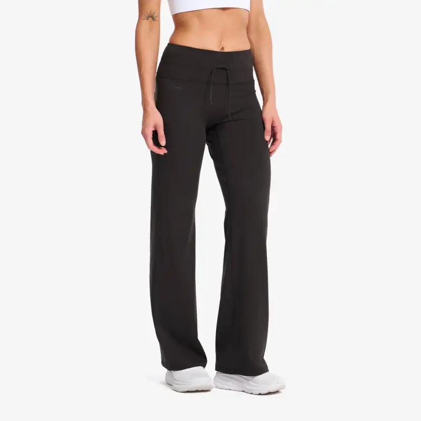 RevolutionRace Paragon Soft Wide Flare Leggings Dame Espresso
