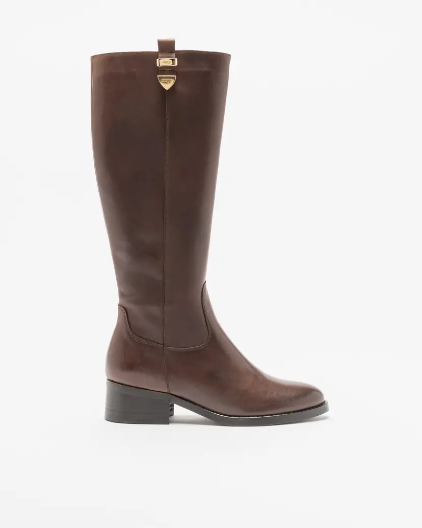 PROF PROF P2589 Brown Knee high boots