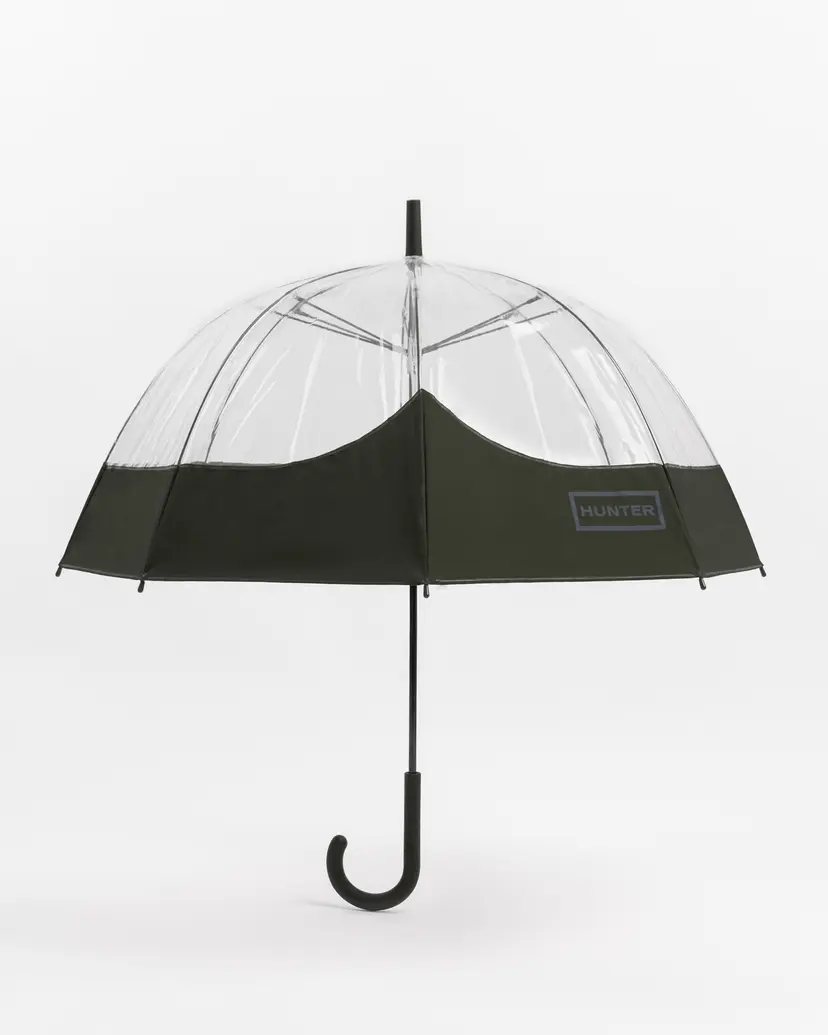Hunter Hunter Moustache Bubble Green Umbrella