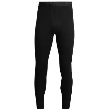Dovre Dovre Long Johns Svart bomull Large Herre