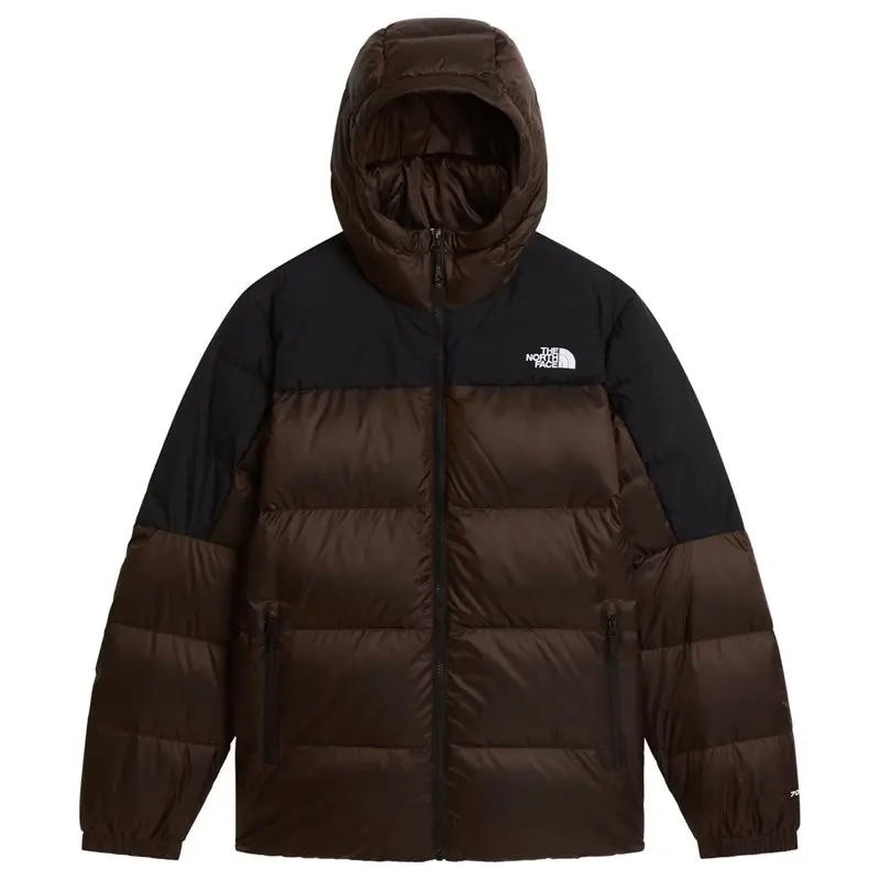 The North Face The North Face M Diablo Down 2.0 Hoodie Dark Chestnut Black Hea