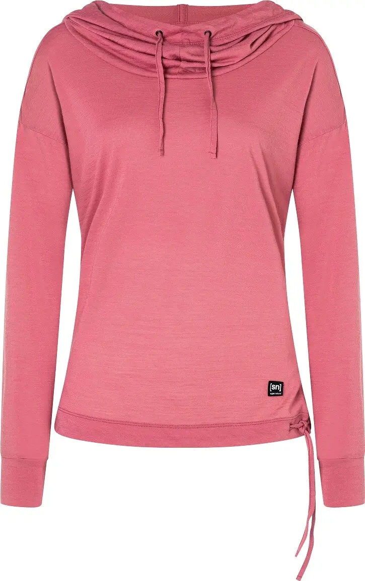 Super.Natural super.natural Women's Funnel Hoodie Mauvewood