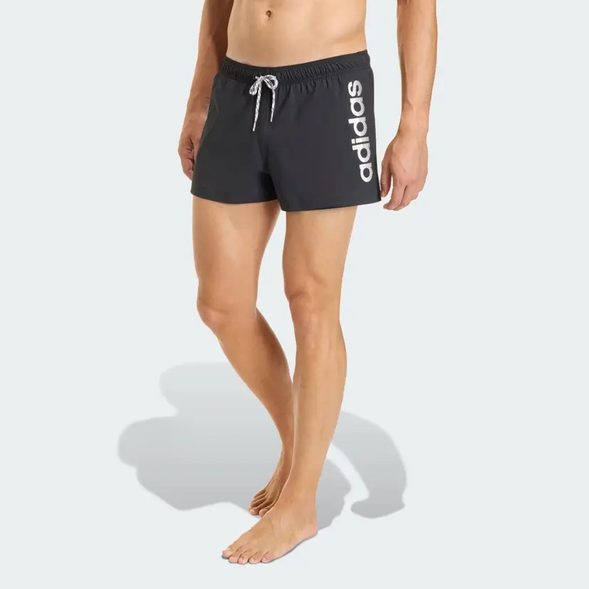 Adidas LOGO STRETCHY KNIT SWIM SHORTS 3 INCH